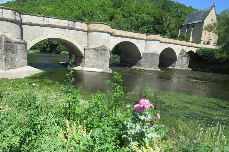 Steinerne Brücke Creuzburg mit Liboriuskapelle