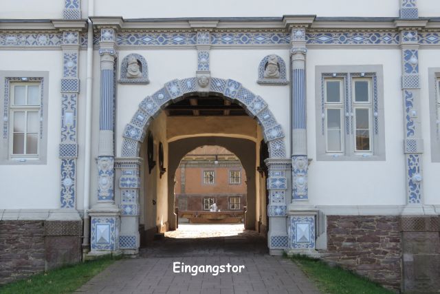 Eingangstor Schloss Bevern