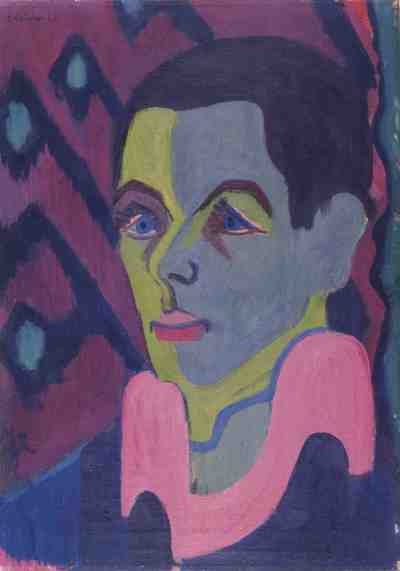 Ernst Ludwig Kirchner Selbstbidnis von  1925-26